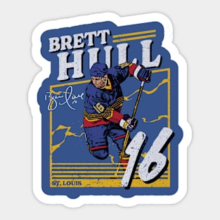 Brett Hull St. Louis Power Sticker